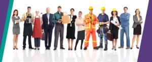 Staff stock image